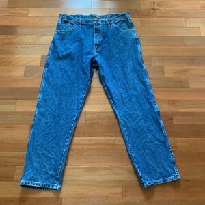 Wrangler George Strait Collection Jeans Mens 40x32 Cowboy Cut Western Denim Blue
